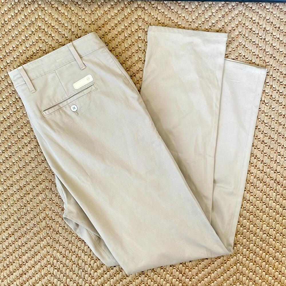 Adriano Goldschmied - AG Marshall Slim Trousers - Khaki Tan - 36x33
